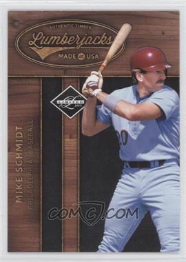 2011 Panini Limited - Lumberjacks #3 - Mike Schmidt /249