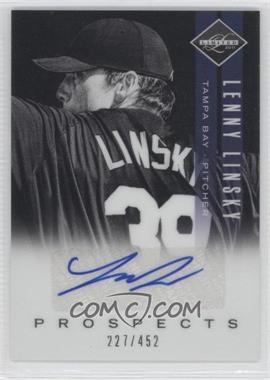 2011 Panini Limited - Prospects - Signatures #15 - Lenny Linsky /452