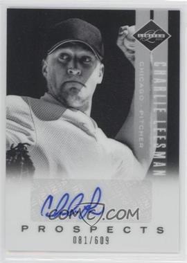 2011 Panini Limited - Prospects - Signatures #27 - Charlie Leesman /609