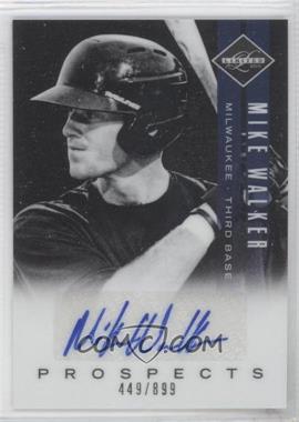 2011 Panini Limited - Prospects - Signatures #36 - Mike Walker /899