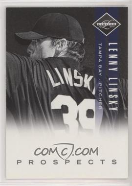 2011 Panini Limited - Prospects #15 - Lenny Linsky /249