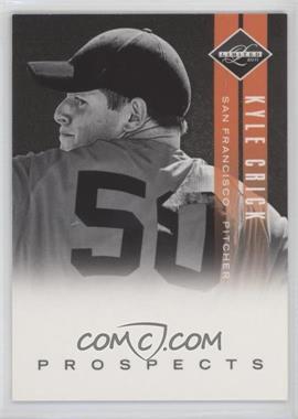 2011 Panini Limited - Prospects #39 - Kyle Crick /249