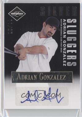 2011 Panini Limited - Silver Sluggers - Signature with Certified  #1 - Adrian Gonzalez /25