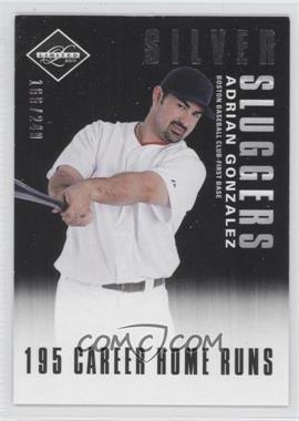 2011 Panini Limited - Silver Sluggers #1 - Adrian Gonzalez /249