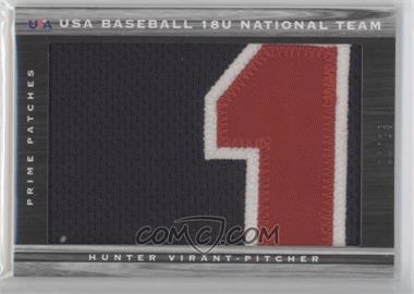 2011 Panini Limited - USA Baseball 2011 National Teams Prime Patches #38 - Hunter Virant /24