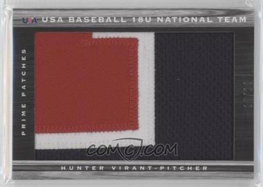 2011 Panini Limited - USA Baseball 2011 National Teams Prime Patches #38 - Hunter Virant /24