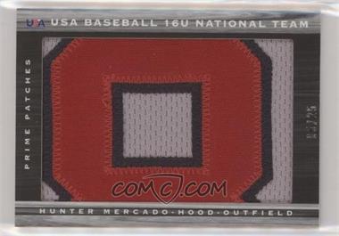 2011 Panini Limited - USA Baseball 2011 National Teams Prime Patches #52 - Hunter Mercado-Hood /25