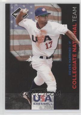 2011 Panini Limited - USA Baseball 2011 National Teams #13 - Deven Marrero /199