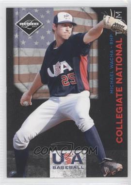 2011 Panini Limited - USA Baseball 2011 National Teams #21 - Michael Wacha /199