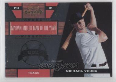 2011 Playoff Contenders - Award Winners #23 - Michael Young