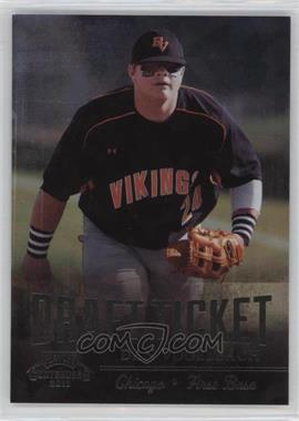 2011 Playoff Contenders - Draft Tickets - Crystal Collection #DT75 - Dan Vogelbach /299