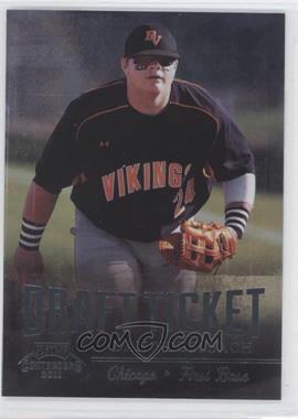 2011 Playoff Contenders - Draft Tickets - Crystal Collection #DT75 - Dan Vogelbach /299