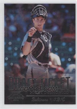 2011 Playoff Contenders - Draft Tickets - Crystal Collection #DT8 - Nicky Delmonico /299