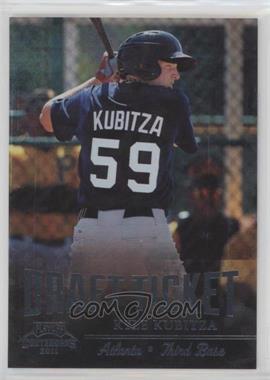 2011 Playoff Contenders - Draft Tickets - Crystal Collection #DT86 - Kyle Kubitza /299