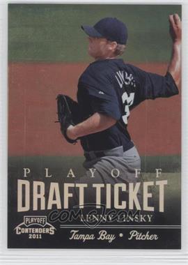 2011 Playoff Contenders - Draft Tickets - Playoff Tickets #DT3 - Lenny Linsky /99