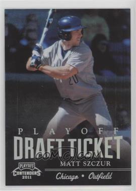 2011 Playoff Contenders - Draft Tickets - Playoff Tickets #DT46 - Matt Szczur /99