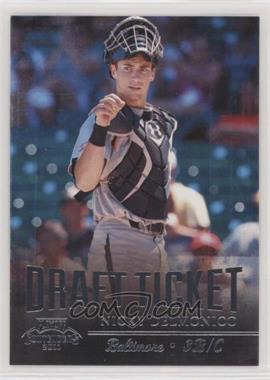 2011 Playoff Contenders - Draft Tickets #DT8 - Nicky Delmonico