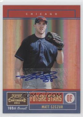 2011 Playoff Contenders - Future Stars - Signatures #12 - Matt Szczur /199