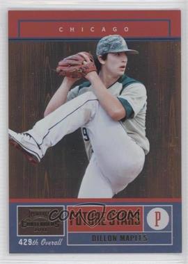 2011 Playoff Contenders - Future Stars #15 - Dillon Maples