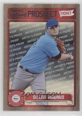 2011 Playoff Contenders - Prospect Tickets - Artist's Proof #RT48 - Dillon Howard /49