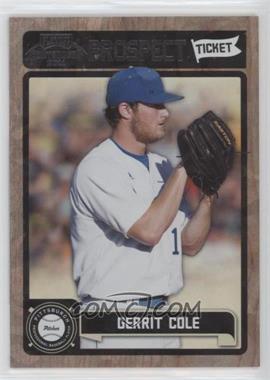 2011 Playoff Contenders - Prospect Tickets - Crystal Collection #RT1 - Gerrit Cole /299
