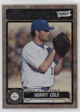 2011 Playoff Contenders - Prospect Tickets - Crystal Collection #RT1 - Gerrit Cole /299