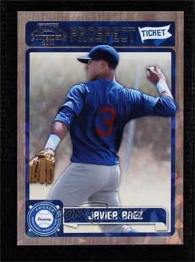 2011 Playoff Contenders - Prospect Tickets - Crystal Collection #RT13 - Javier Baez /299