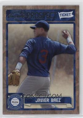 2011 Playoff Contenders - Prospect Tickets - Crystal Collection #RT13 - Javier Baez /299