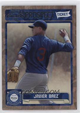 2011 Playoff Contenders - Prospect Tickets - Crystal Collection #RT13 - Javier Baez /299