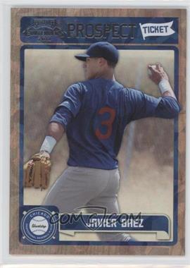 2011 Playoff Contenders - Prospect Tickets - Crystal Collection #RT13 - Javier Baez /299