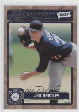 2011 Playoff Contenders - Prospect Tickets - Crystal Collection #RT37 - Jed Bradley /299