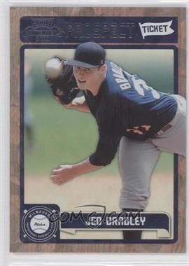 2011 Playoff Contenders - Prospect Tickets - Crystal Collection #RT37 - Jed Bradley /299