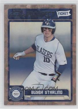 2011 Playoff Contenders - Prospect Tickets - Crystal Collection #RT5 - Bubba Starling /299