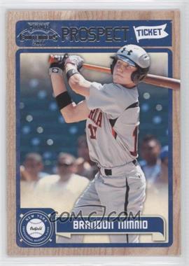 2011 Playoff Contenders - Prospect Tickets #RT12 - Brandon Nimmo