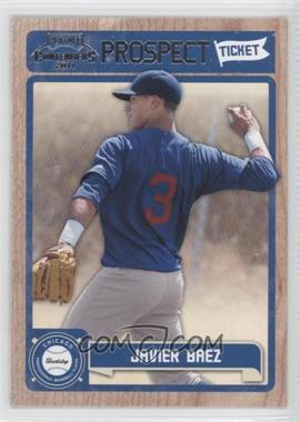 2011 Playoff Contenders - Prospect Tickets #RT13 - Javier Baez