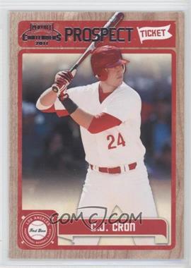 2011 Playoff Contenders - Prospect Tickets #RT25 - C.J. Cron