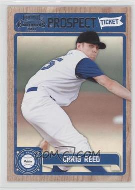 2011 Playoff Contenders - Prospect Tickets #RT45 - Chris Reed