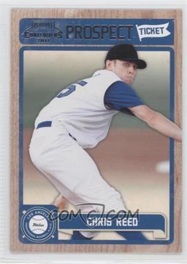 2011 Playoff Contenders - Prospect Tickets #RT45 - Chris Reed