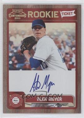 2011 Playoff Contenders - Rookie Tickets Signatures #RT6 - Alex Meyer