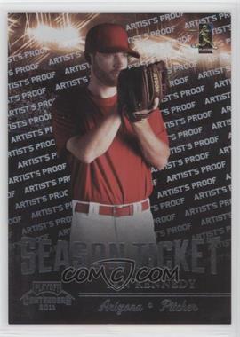 2011 Playoff Contenders - Season Tickets - Artist's Proof #21 - Ian Kennedy /49