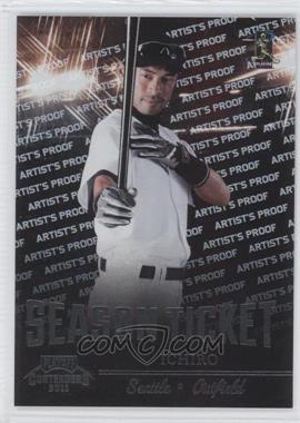 2011 Playoff Contenders - Season Tickets - Artist's Proof #38 - Ichiro /49