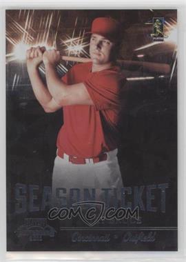 2011 Playoff Contenders - Season Tickets - Crystal Collection #20 - Jay Bruce /299