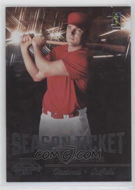 2011 Playoff Contenders - Season Tickets - Crystal Collection #20 - Jay Bruce /299