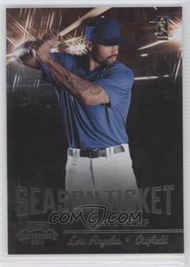 2011 Playoff Contenders - Season Tickets - Crystal Collection #32 - Matt Kemp /299