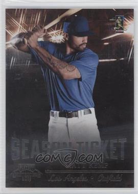 2011 Playoff Contenders - Season Tickets - Crystal Collection #32 - Matt Kemp /299