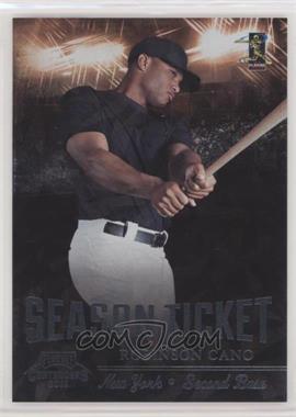 2011 Playoff Contenders - Season Tickets - Crystal Collection #4 - Robinson Cano /299