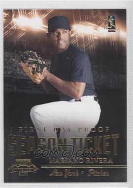 2011 Playoff Contenders - Season Tickets - First Day Proof #35 - Mariano Rivera /10