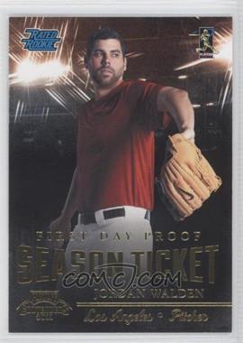 2011 Playoff Contenders - Season Tickets - First Day Proof #8 - Jordan Walden /10