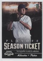 Yovani Gallardo #/99