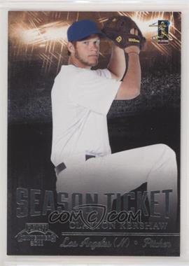 2011 Playoff Contenders - Season Tickets #10 - Clayton Kershaw